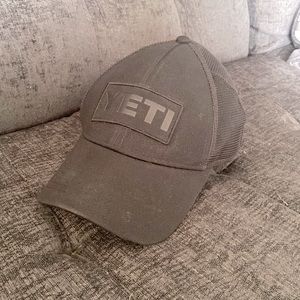 Yeti Patch Black Trucker Hat